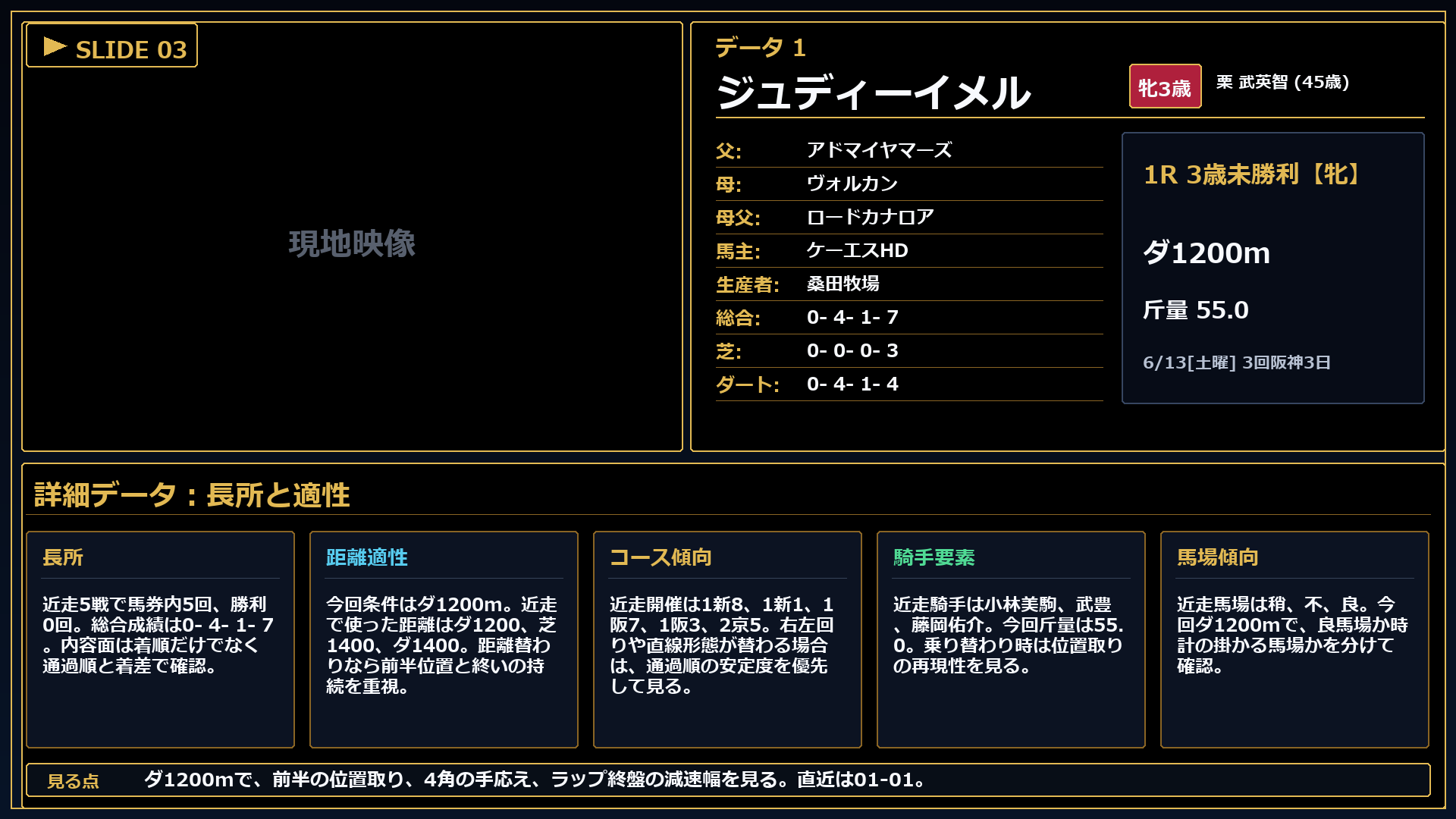 ジュディーイメル 長所と課題