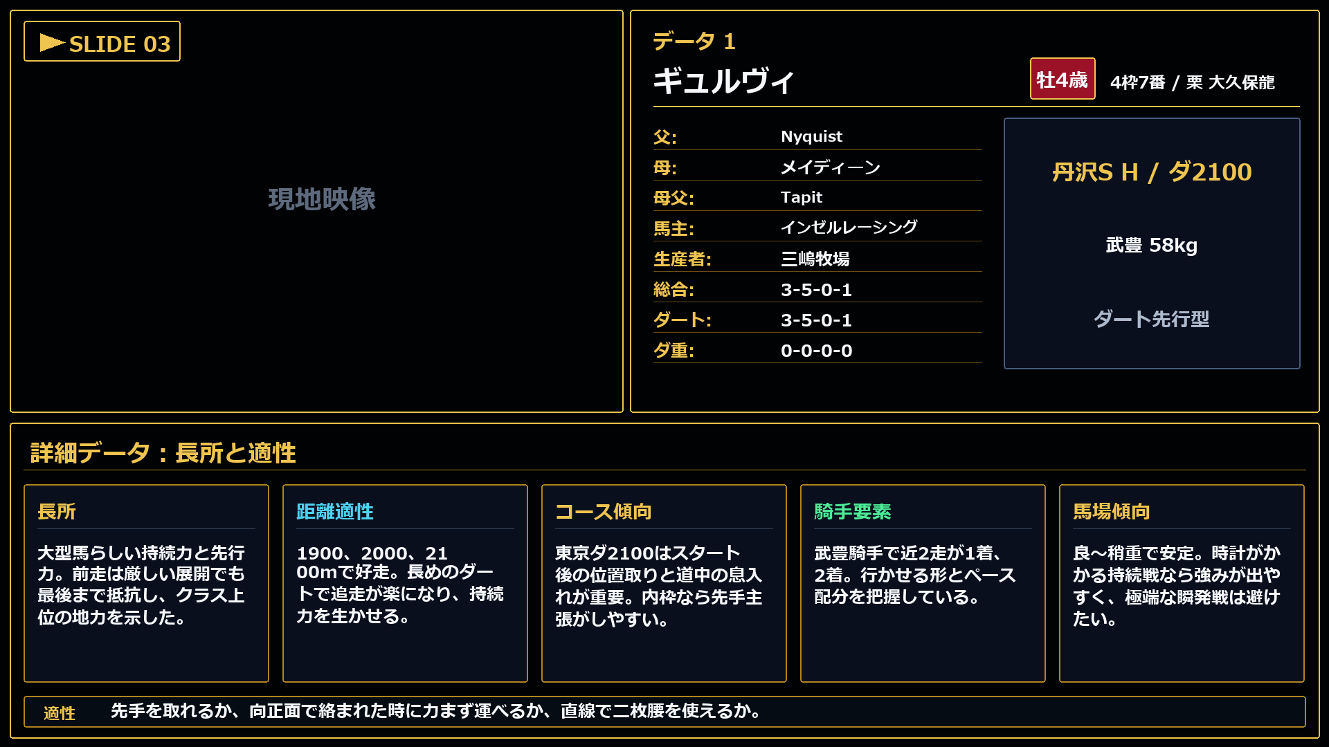 ギュルヴィ 長所と課題