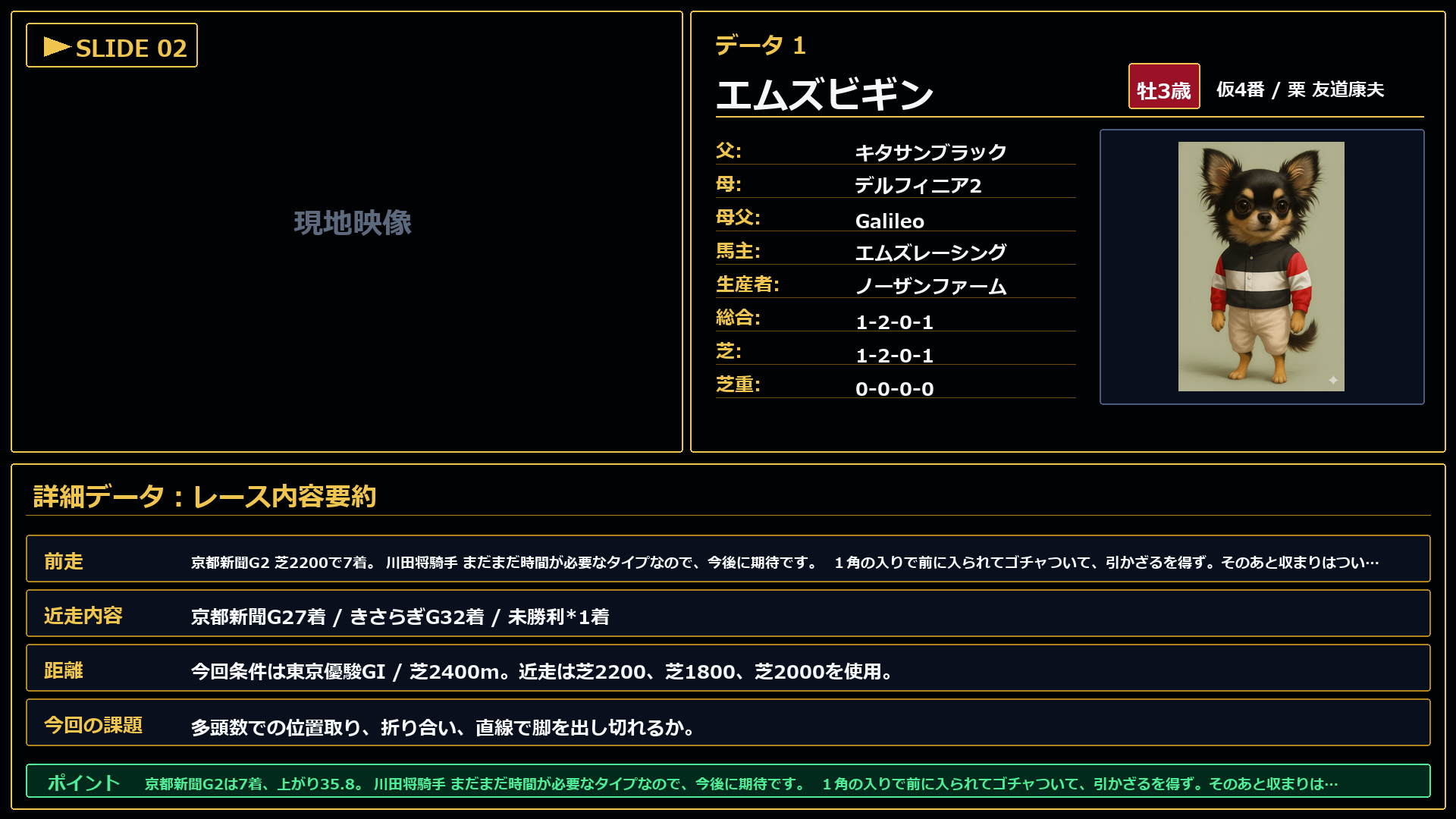 エムズビギン レースコメント
